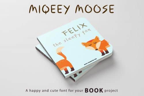 Miqeey Moose Cute Font