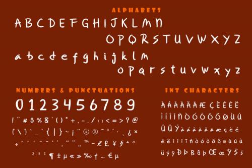 Miqeey Moose Cute Font