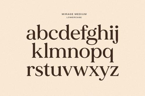 Mirage Serif Font
