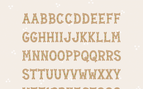 Mistletoe Typeface