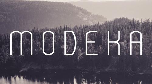 Modeka Font