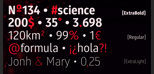 Molecula Sans Serif Font