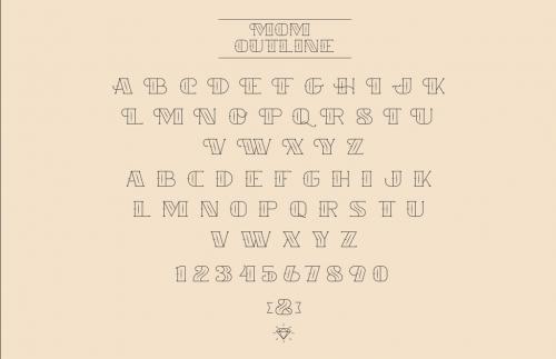 Mom Font Family
