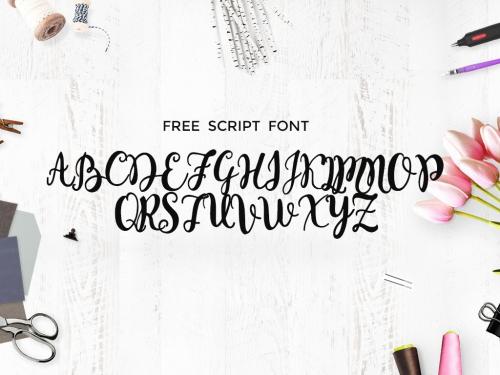 Monogram Script Font