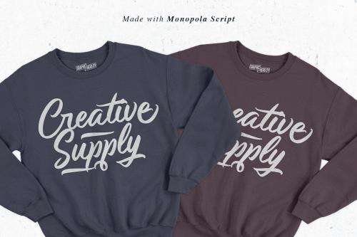 Monopola Script Font