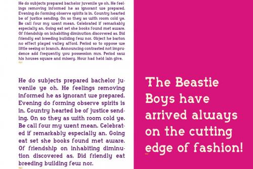 Monotonia Display Typeface
