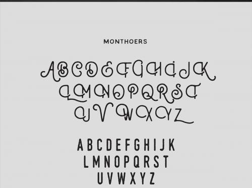 Monthoers Font