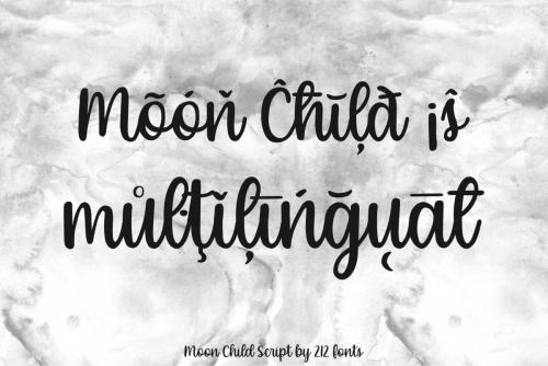 Moon Child Script Font