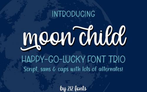 Moon Child Script Font