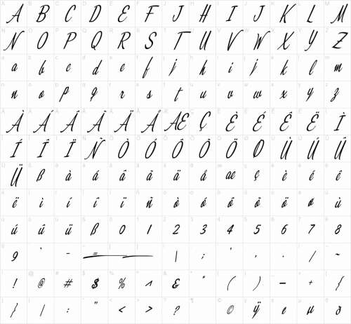 Moonbeam Handwritten Font