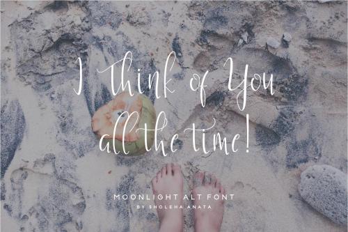 Moonlight Script Font