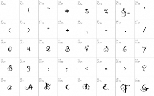 Moonlight Shadow Font