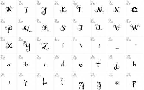 Moonlight Shadow Font