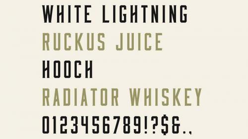 Moonshiner Font