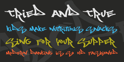 Most Wazted Font