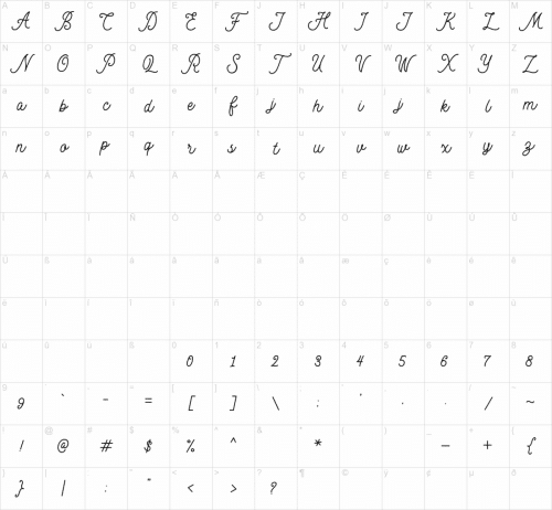 Motherline Script Font