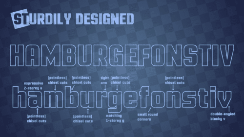 Motion Control Font