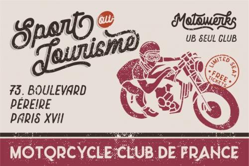 Motowerks Vintage Script Font