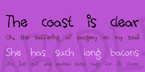 Mouthful of Beer Font