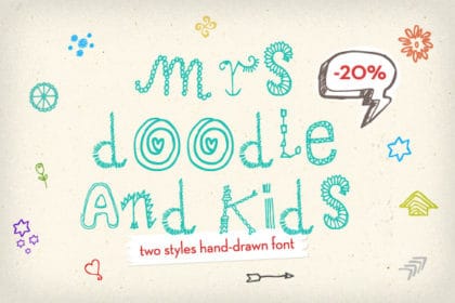 Mrs Doodle Fonts