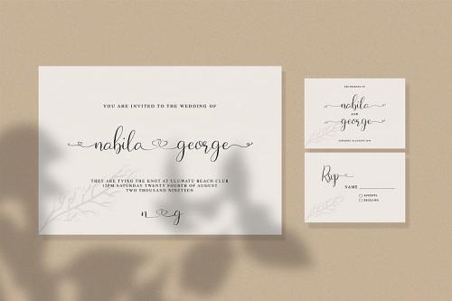 Naibacarte Script Font