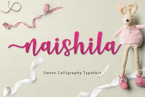 Naishila Dancing Script Font