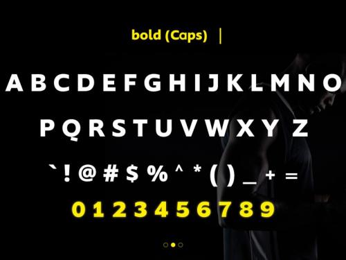 Nanotech LLC Sans Serif Font 3
