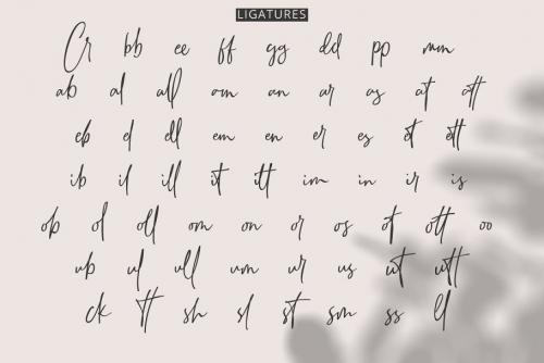 Natthalie Signature Font