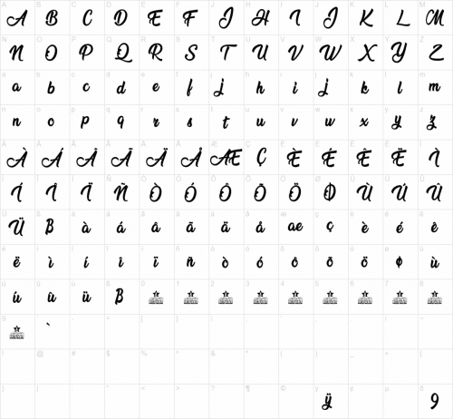 Nature Beauty Script Font