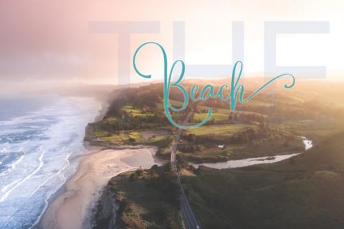 Nature Calligraphy Font