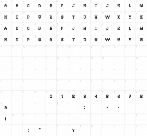 Nautica D Font