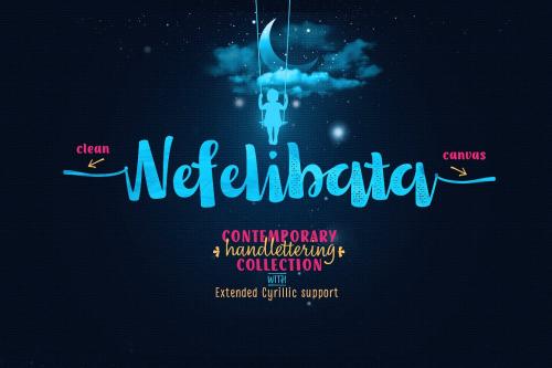Nefelibata Font Collection