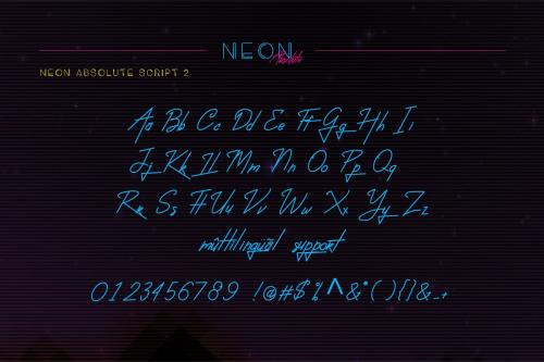 Neon Absolute Font Duo