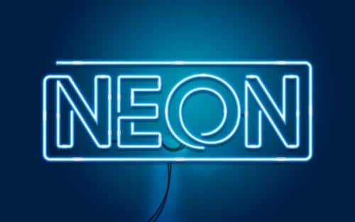 Neon Display Font