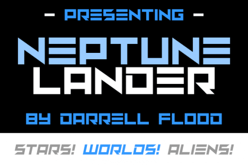 Neptune Lander Font