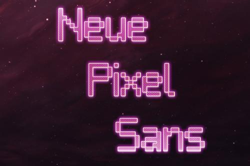 Neue Pixel Sans