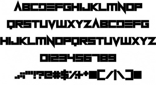 Never Surrender Font