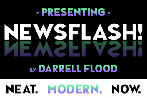 News Flash Font