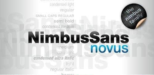 Nimbus Sans font