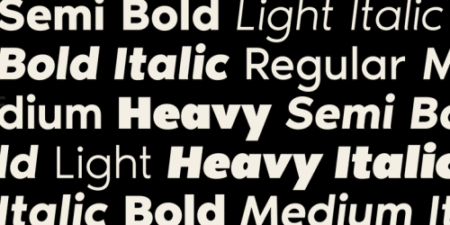 Noir Font Family