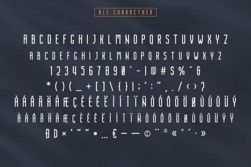 Nordin Condensed Sans Font