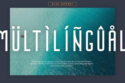 Nordin Condensed Sans Font