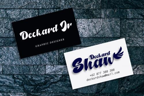 North Blue Script Font