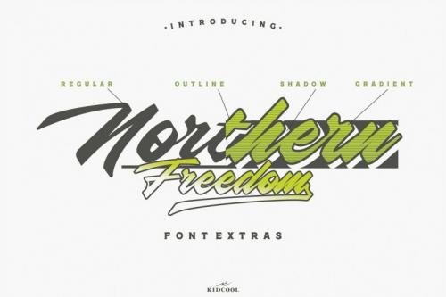 Northern Freedom Script Font