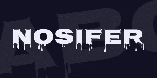 Nosifer Font