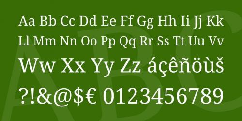 Noto Serif Font Family