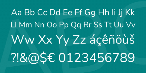 Nunito Sans Font Family