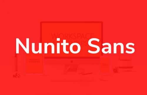 Nunito Sans Font Family