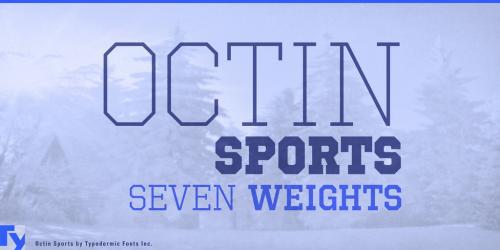 Octin Sports Font