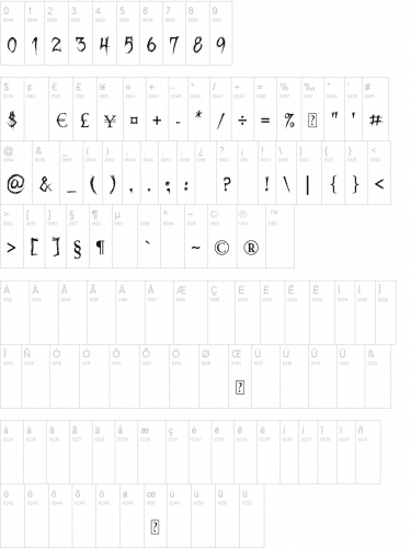 October Crow Dont Starve Font
